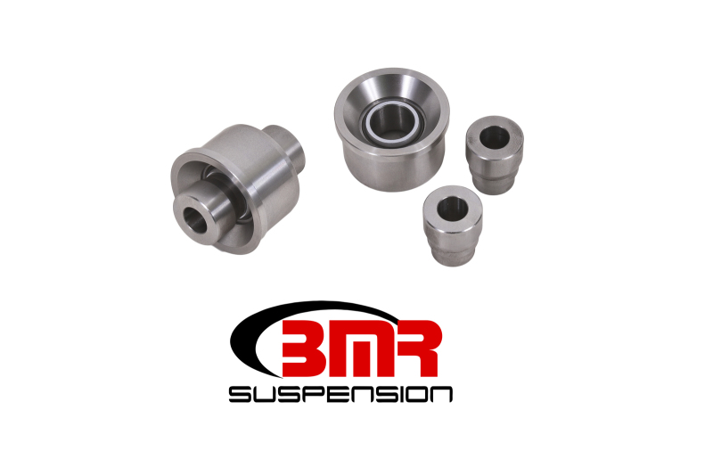 Ford Mustang Differential Bushing Kit - BMR Suspension - 8.8in Spherical Bearings Stainless Steel Housing - `79-`04 Ford Mustang Differential Bushing Kit - BMR Suspension - 8.8in Spherical Bearings Stainless Steel Housing - `79-`04